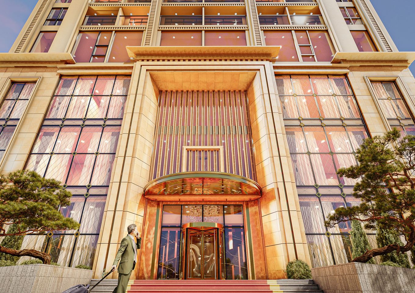 Sảnh khách sạn sang trọng Tuấn Tú Tower