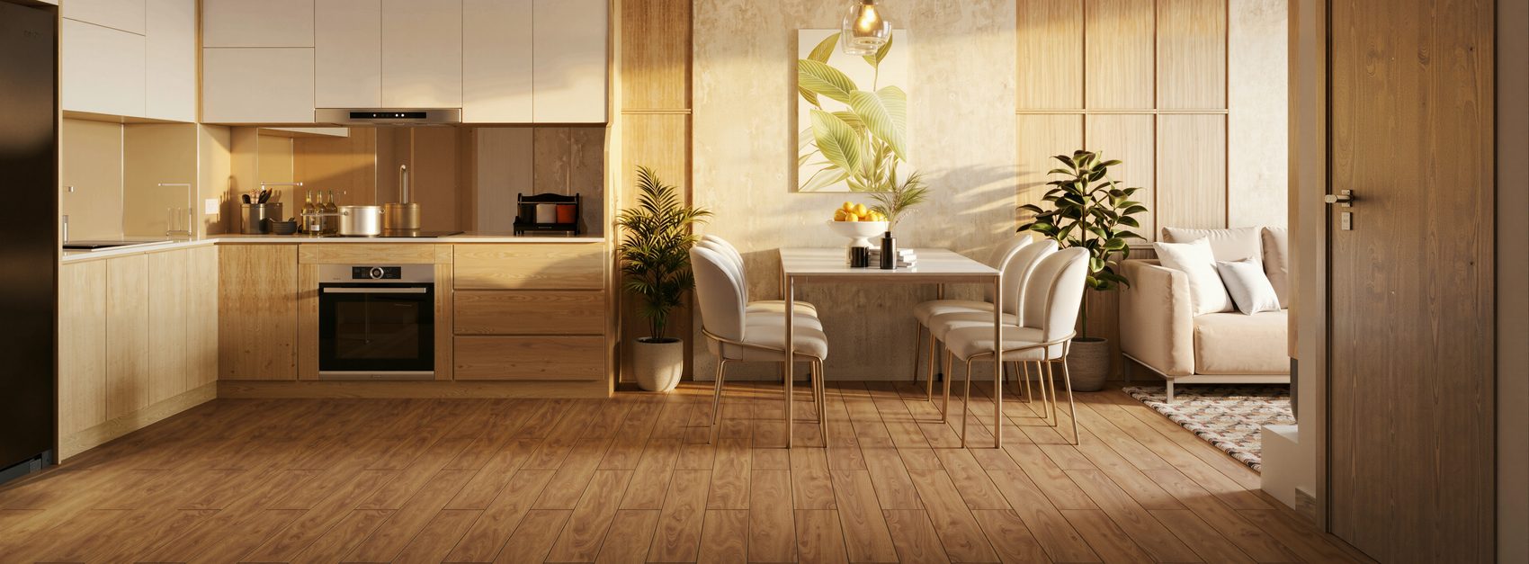 Nội thất căn hộ mẫu — mua căn hộ hình thành trong tương lai